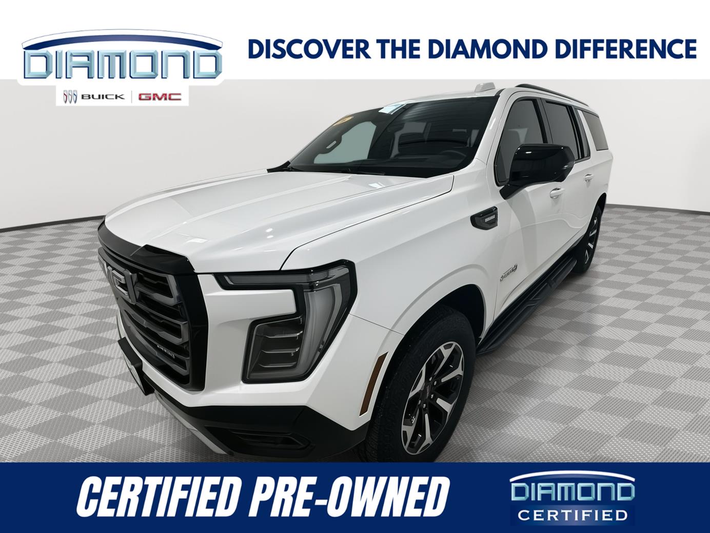 Summit White 2026 GMC Yukon XL SUV / Crossover Four-Wheel Drive Automatic