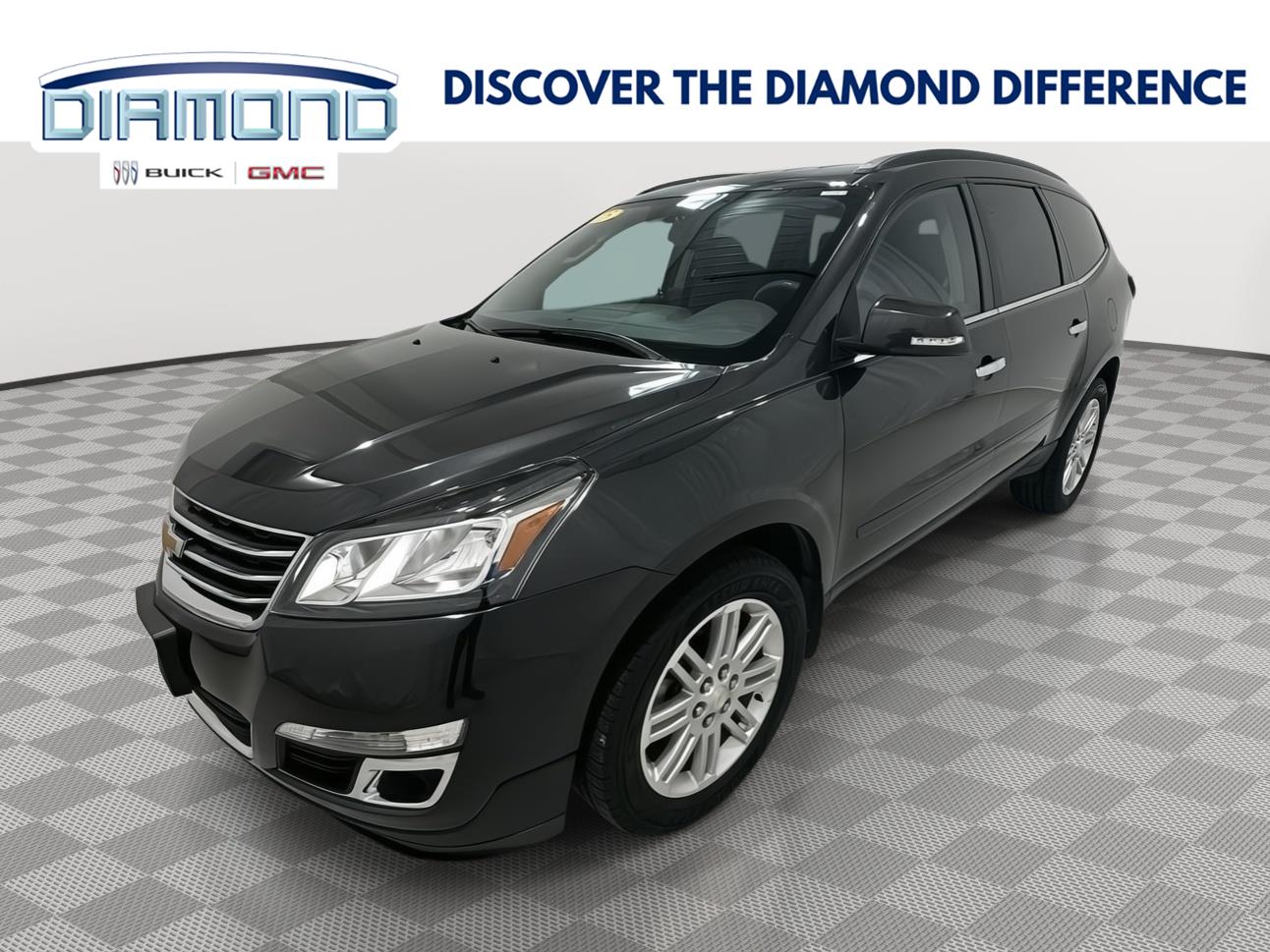 Gray (Tungsten Metallic) 2015 Chevrolet Traverse SUV / Crossover All-Wheel Drive 6-Speed Automatic