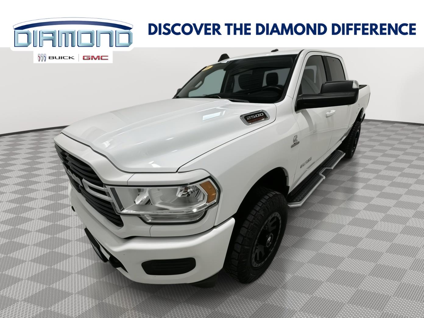 Bright White Clearcoat 2020 RAM 2500 Pickup Truck Four-Wheel Drive 6-Speed Automatic