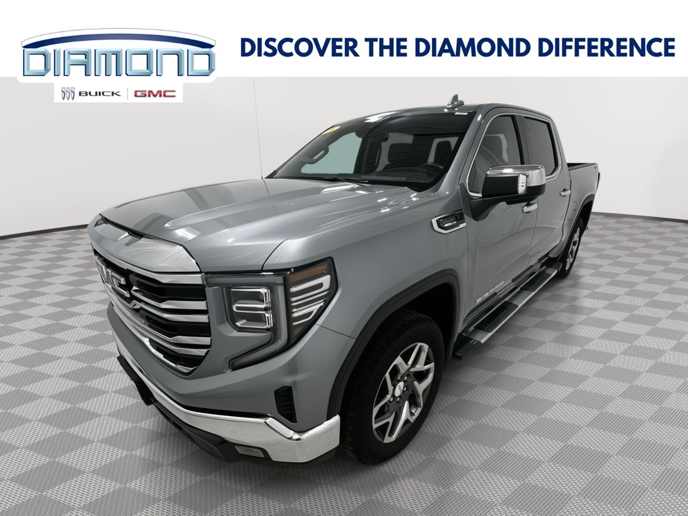 Sterling Metallic 2026 GMC Sierra 1500 Pickup Truck Four-Wheel Drive Automatic