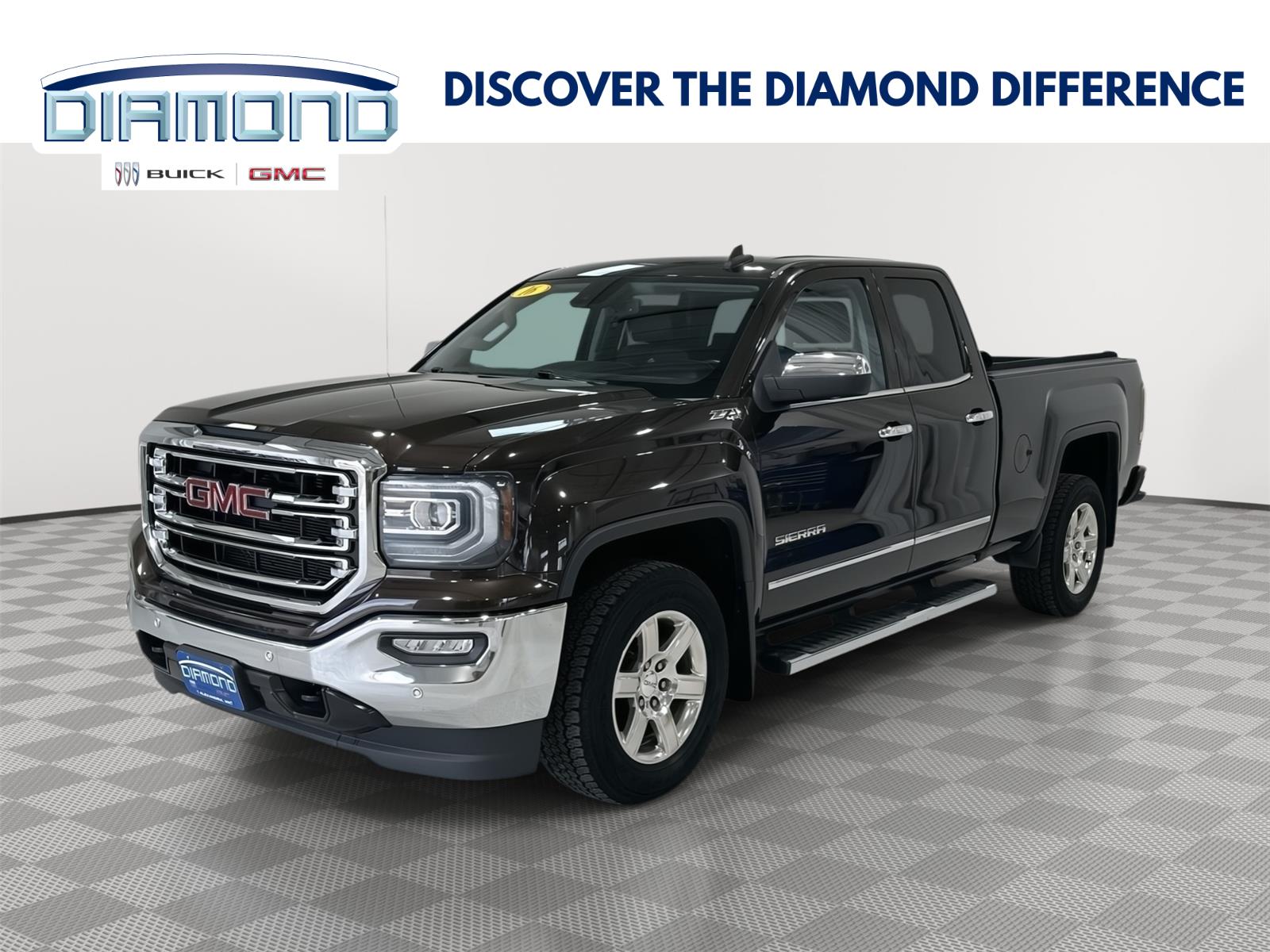 Mahogany Metallic 2016 GMC Sierra 1500 Pickup Truck Four-Wheel Drive 8-Speed Automatic