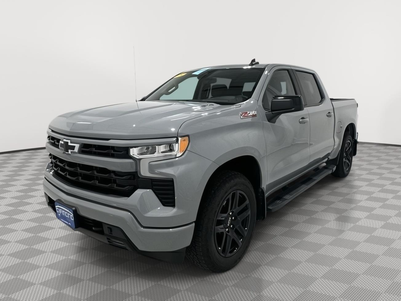 Gray (Slate Grey Metallic) 2025 Chevrolet Silverado 1500 Pickup Truck Four-Wheel Drive 8-Speed Automatic