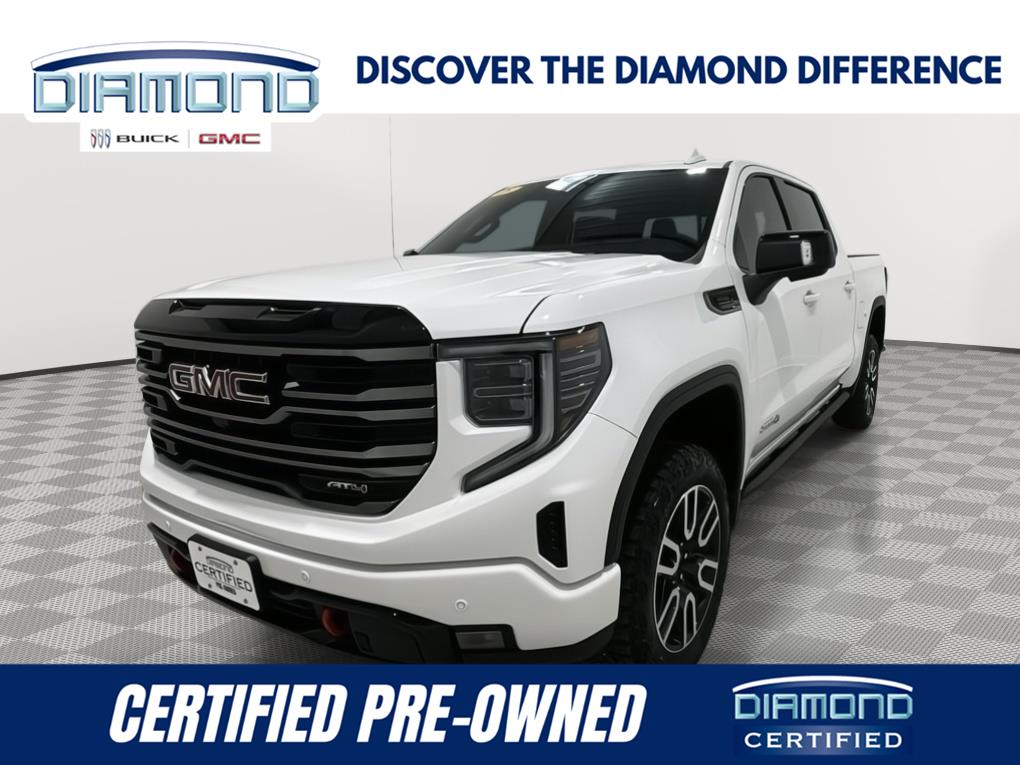 Summit White 2025 GMC Sierra 1500 Pickup Truck Four-Wheel Drive Automatic