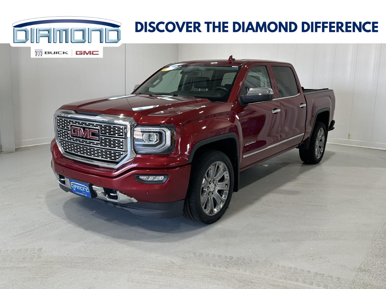 Red Quartz Tintcoat 2018 GMC Sierra 1500 Pickup Truck Four-Wheel Drive 8-Speed Automatic