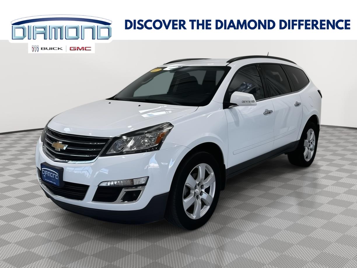 Summit White 2017 Chevrolet Traverse SUV / Crossover Front-Wheel Drive 6-Speed Automatic
