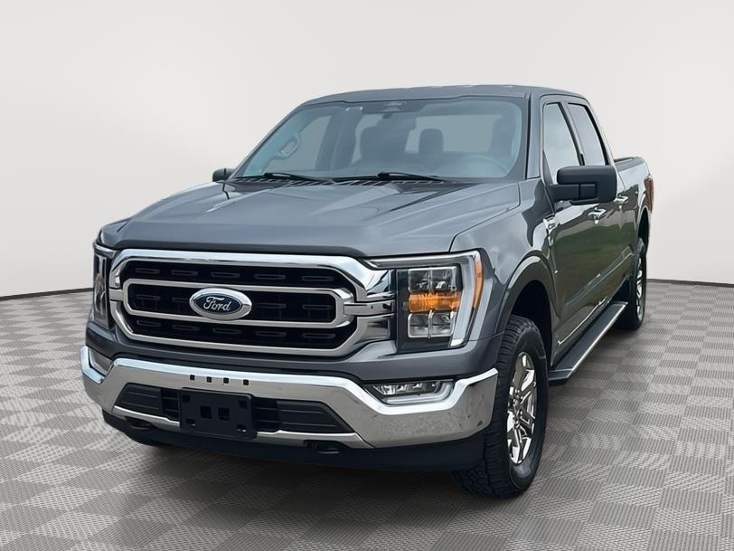 Carbonized Gray 2022 Ford F-150 Pickup Truck Four-Wheel Drive Automatic
