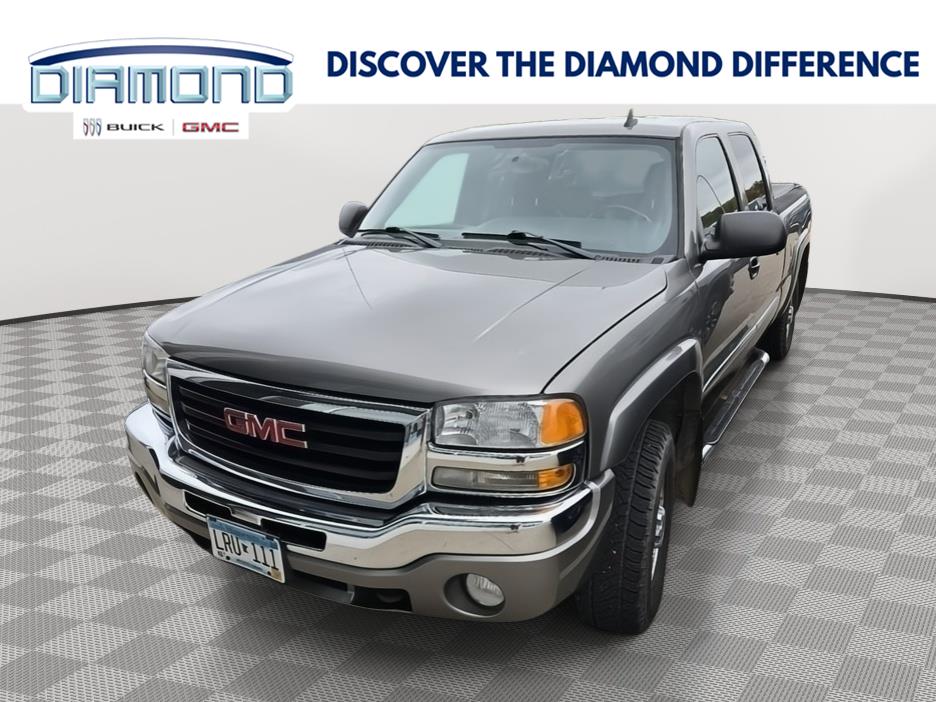 Steel Gray Metallic 2006 GMC Sierra 1500HD Pickup Truck Four-Wheel Drive 4-Speed Automatic