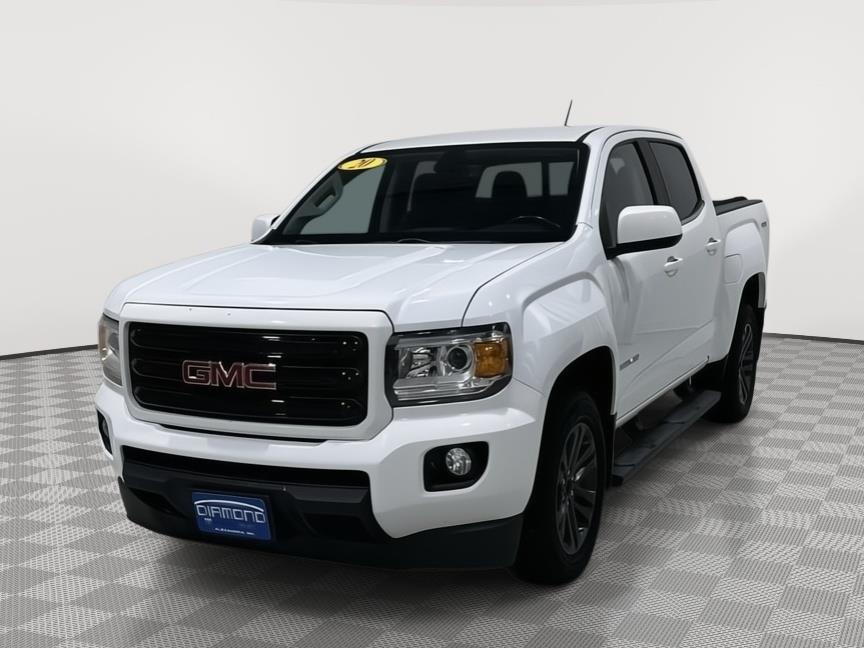 Summit White 2020 GMC Canyon Pickup Truck Four-Wheel Drive 8-Speed Automatic