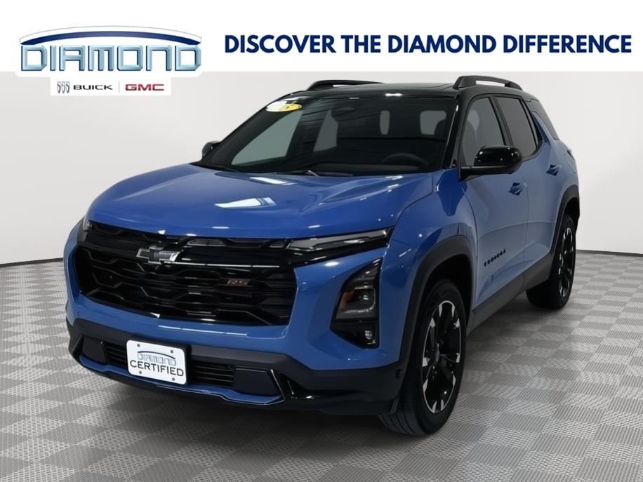 Reef Blue Metallic 2025 Chevrolet Equinox SUV / Crossover Four-Wheel Drive 8-Speed Automatic