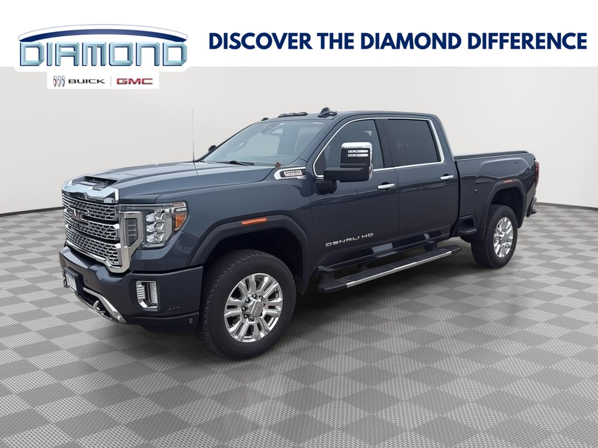 Gray (Dark Sky Metallic) 2020 GMC Sierra 3500HD Pickup Truck Four-Wheel Drive Automatic