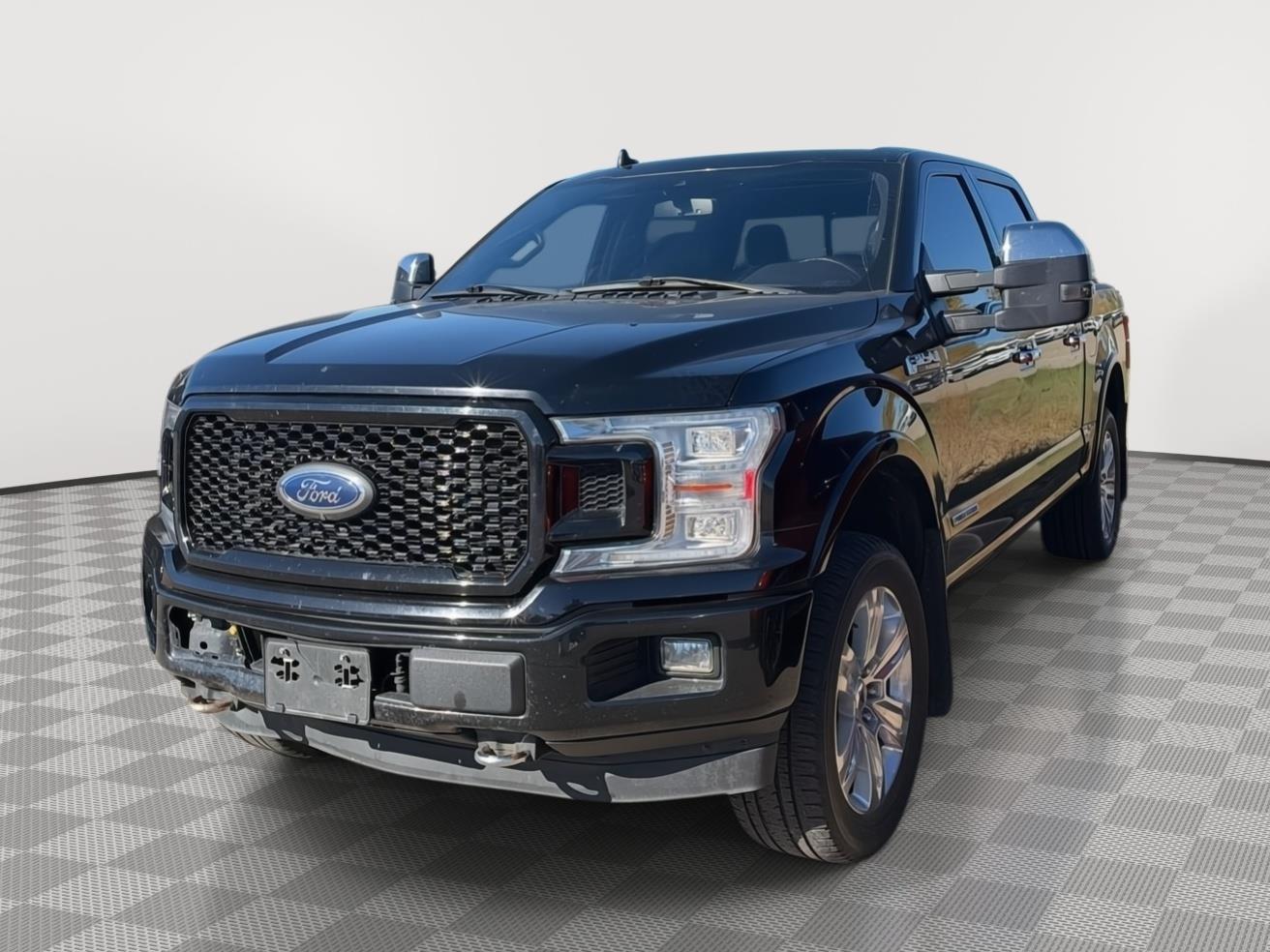 Shadow Black 2018 Ford F-150 Pickup Truck Four-Wheel Drive Automatic