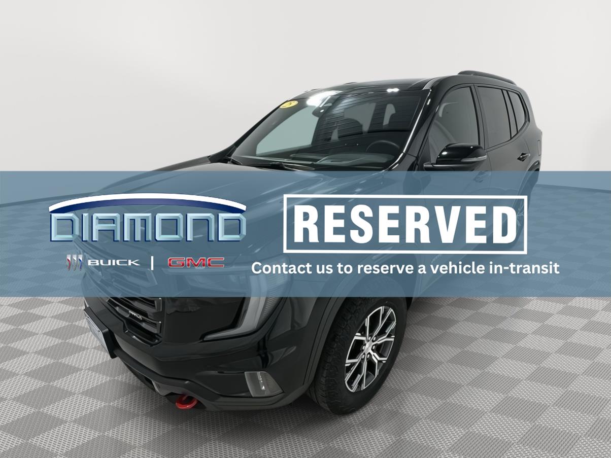 Black (Ebony Twilight Metallic) 2025 GMC Acadia SUV / Crossover Four-Wheel Drive 8-Speed Automatic