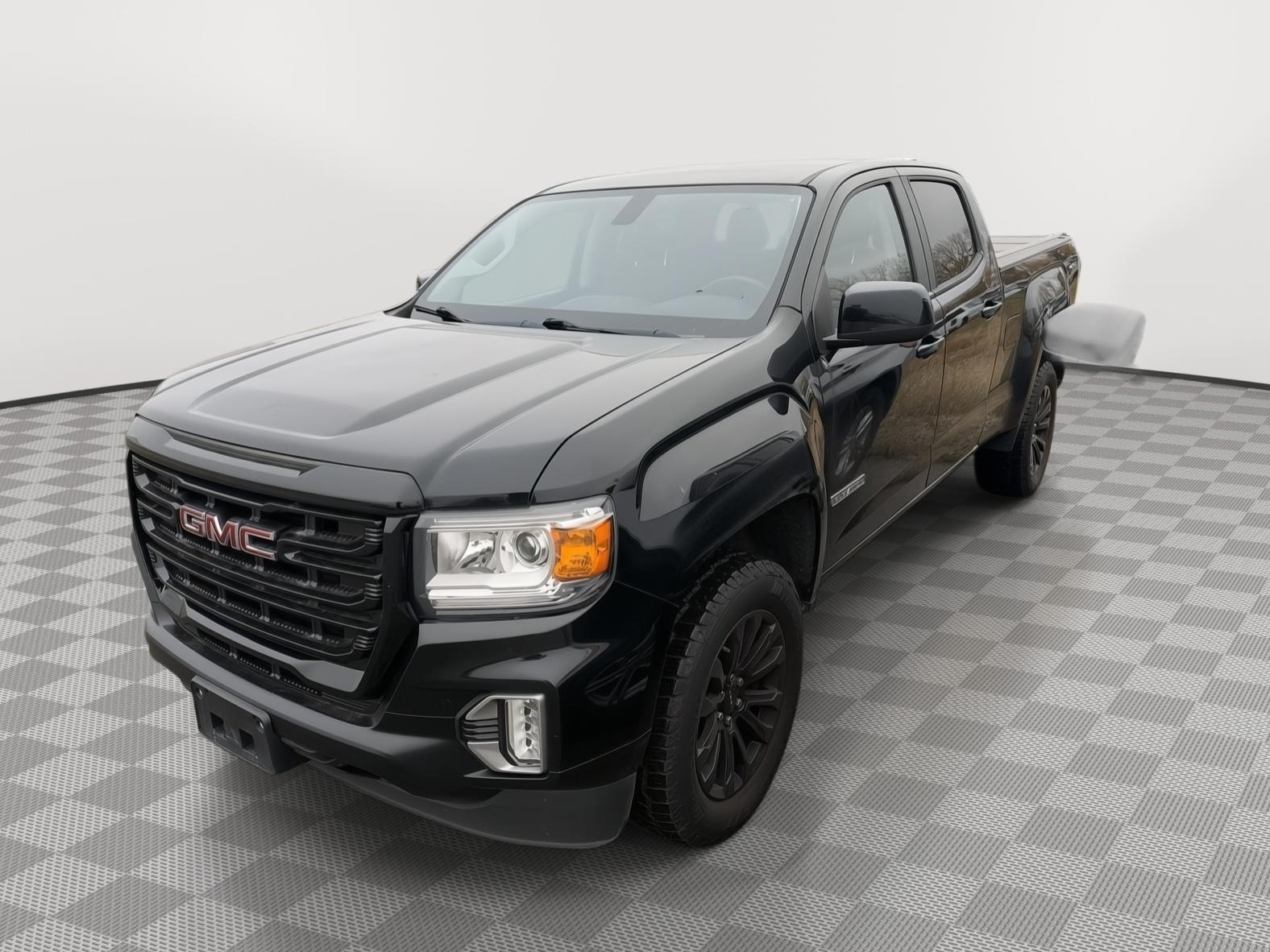 Onyx Black 2021 GMC Canyon Pickup Truck Four-Wheel Drive 8-Speed Automatic