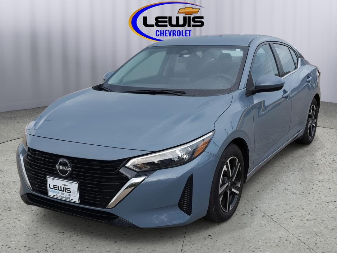 Atlantic Gray Metallic 2025 Nissan Sentra Sedan Front-Wheel Drive Continuously Variable Transmission