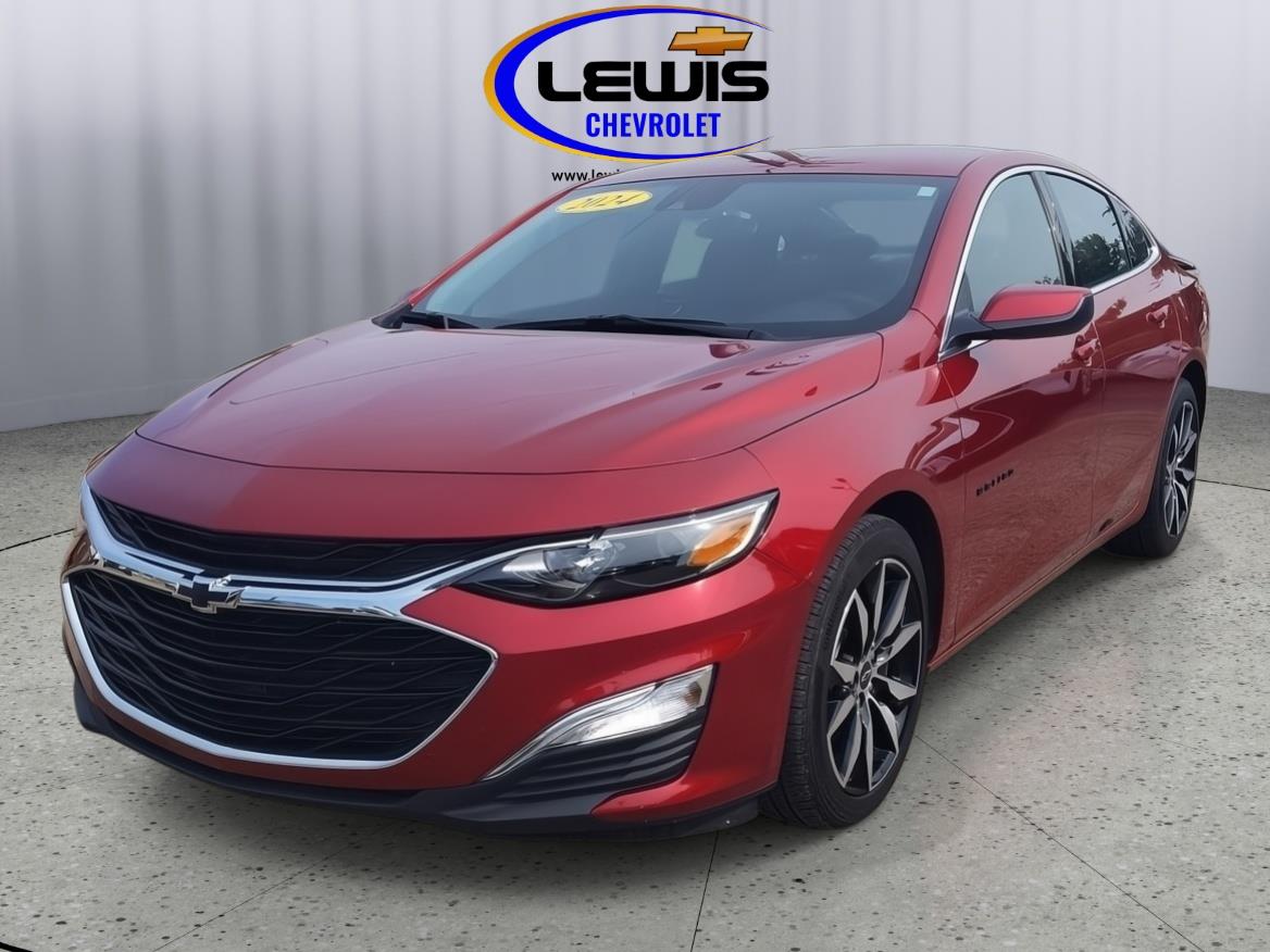Radiant Red Tintcoat 2024 Chevrolet Malibu Sedan Front-Wheel Drive Continuously Variable Transmission