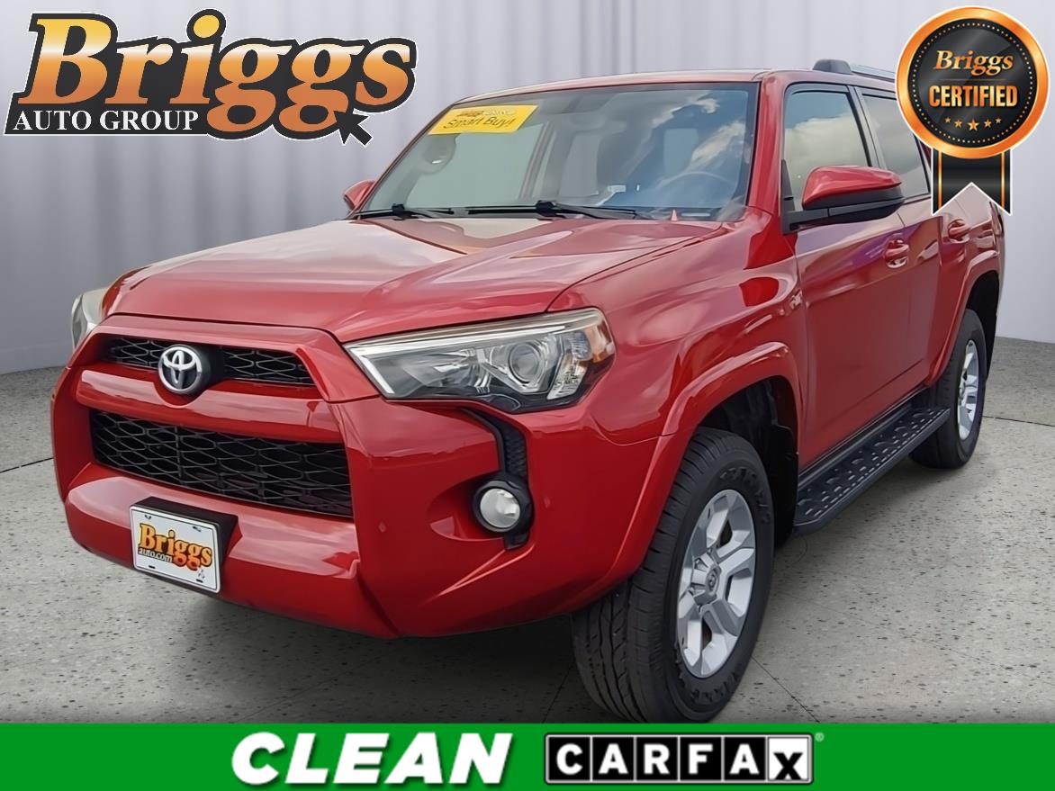 Barcelona Red Metallic 2019 Toyota 4Runner SUV / Crossover 5-Speed Automatic