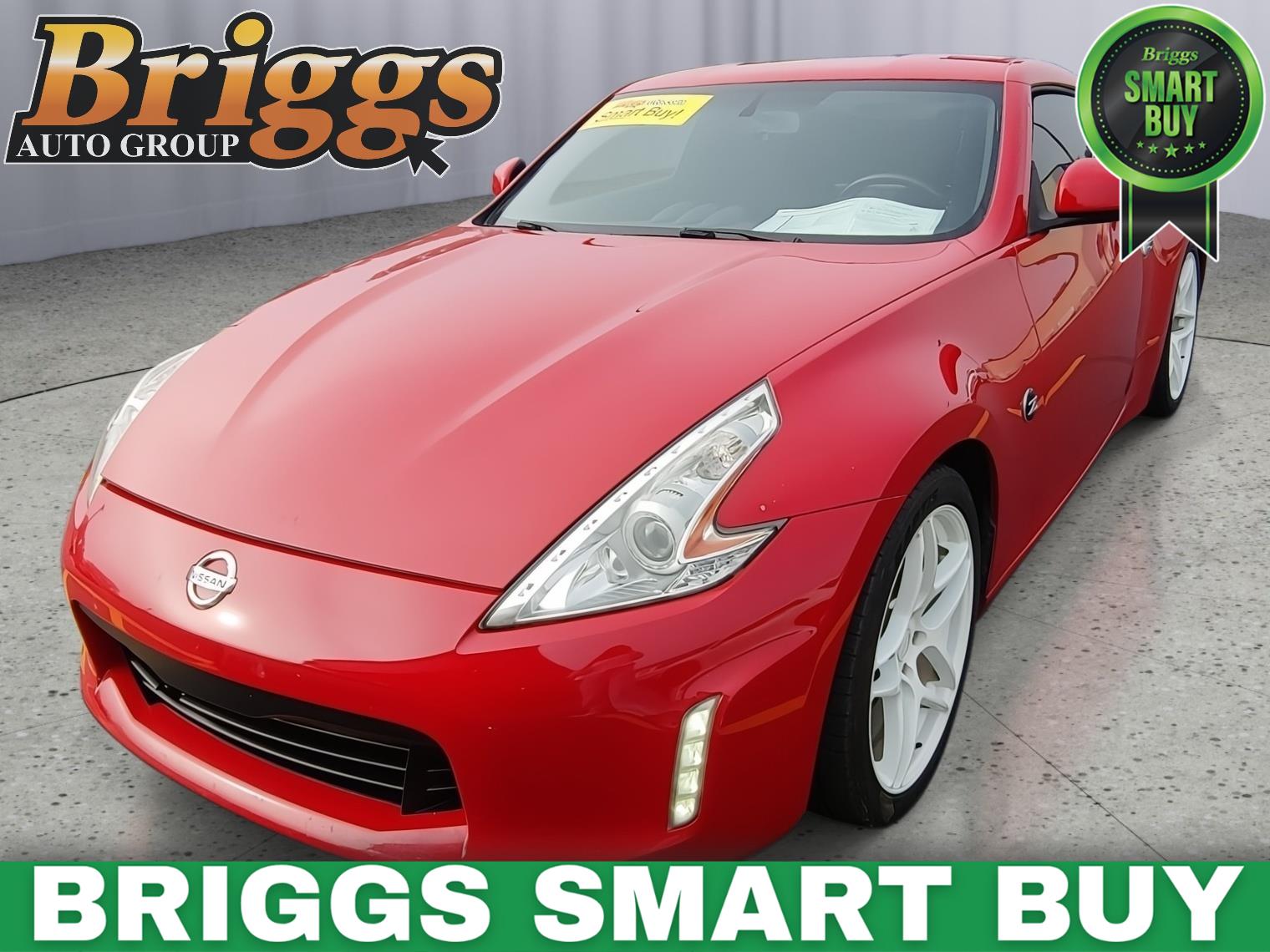 Magma Red 2016 Nissan 370Z Coupe Rear-Wheel Drive Automatic