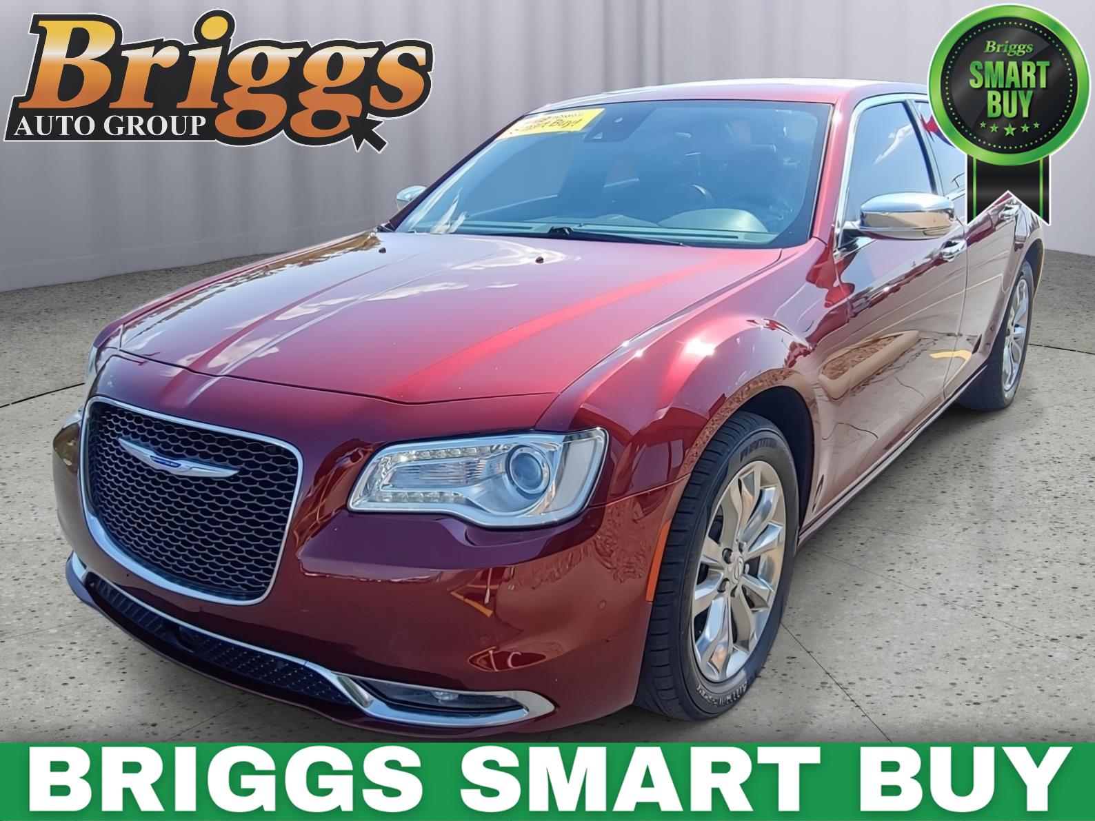 Velvet Red Pearlcoat 2018 Chrysler 300 Sedan All-Wheel Drive 8-Speed Automatic