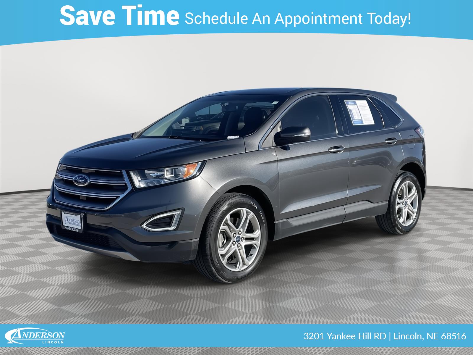 Used 2017 Ford Edge Titanium Stock: 4002845A