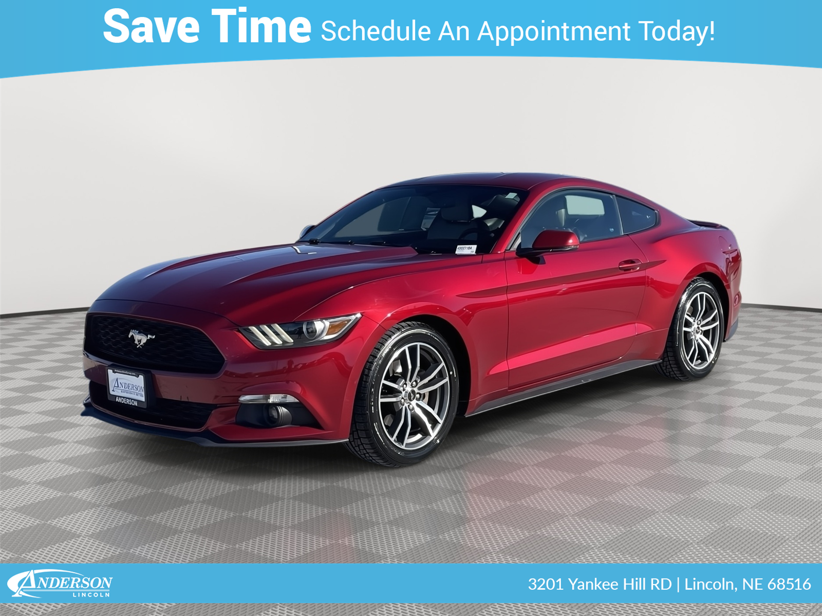 Used 2015 Ford Mustang EcoBoost Premium Coupe for sale in Lincoln NE