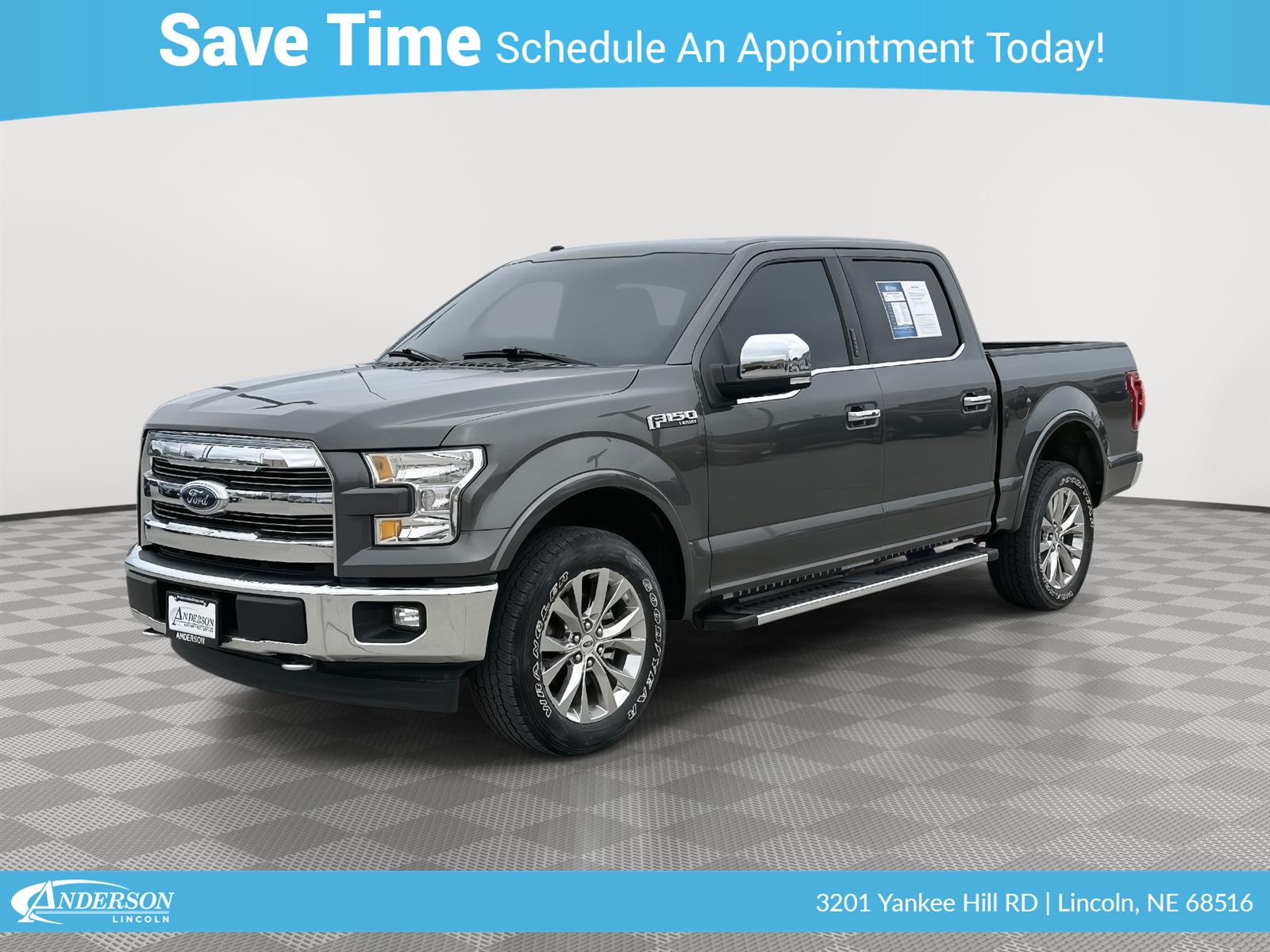 Used 2017 Ford F-150 Lariat Crew Cab Truck for sale in Lincoln NE