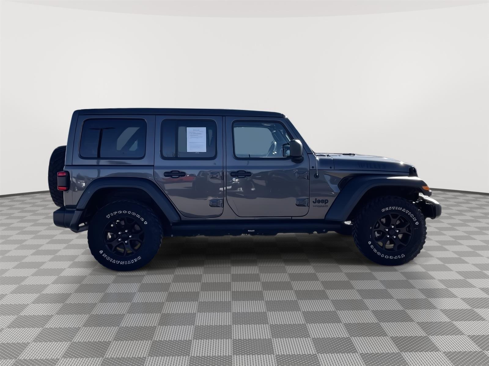 Used 2021 Jeep Wrangler Unlimited Willys SUV for sale in Lincoln NE