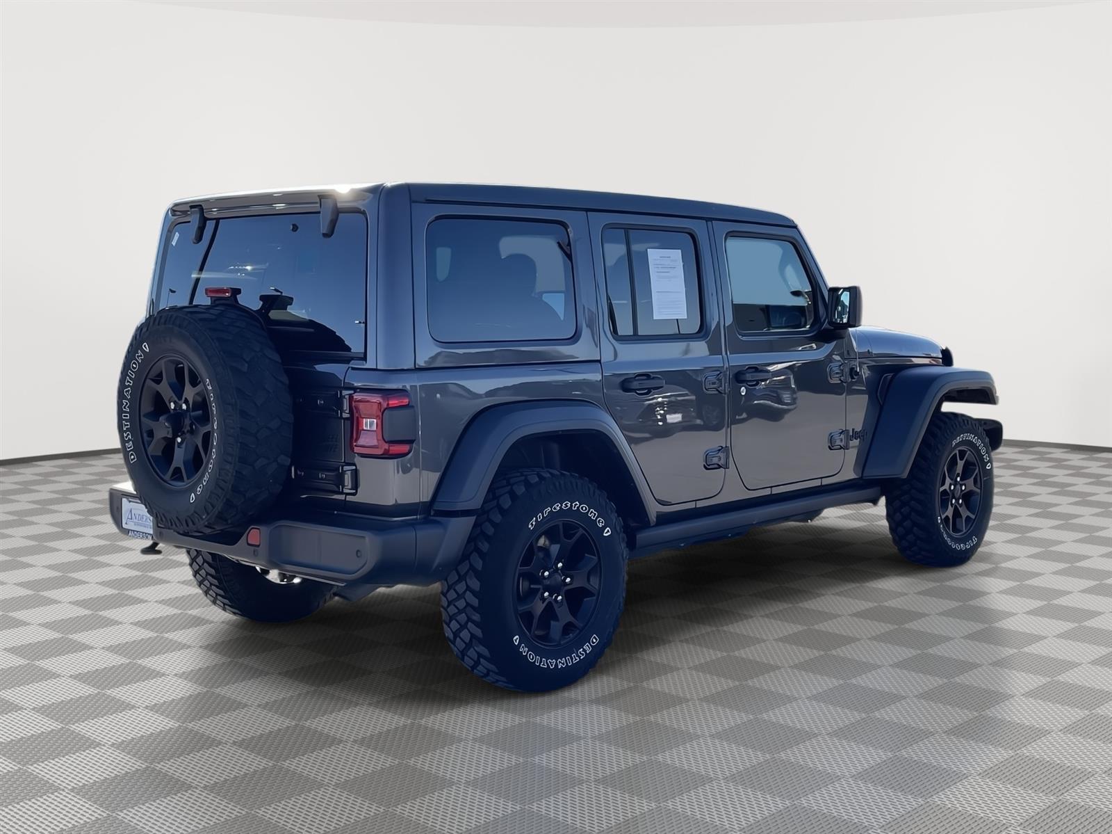 Used 2021 Jeep Wrangler Unlimited Willys SUV for sale in Lincoln NE