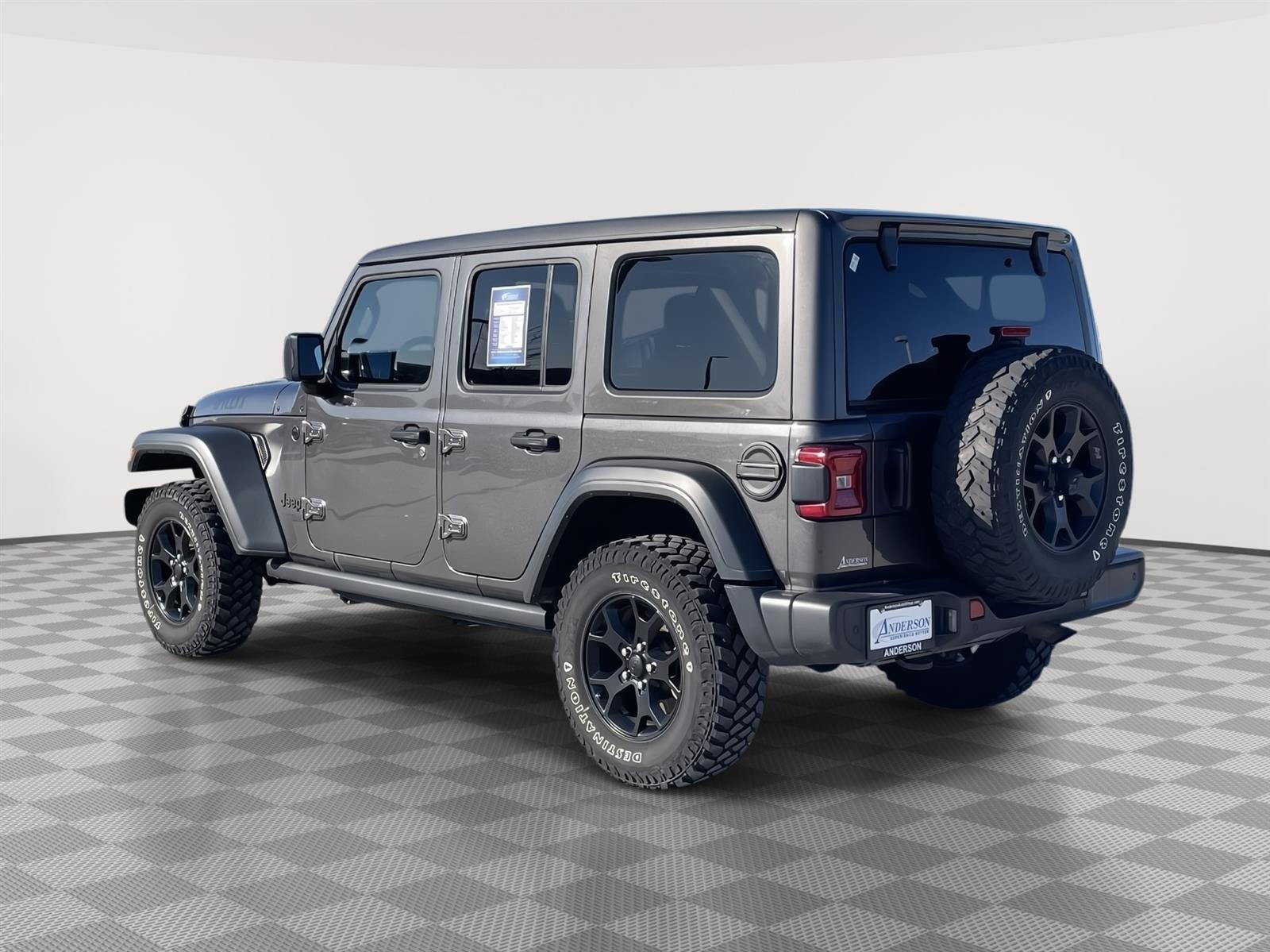 Used 2021 Jeep Wrangler Unlimited Willys SUV for sale in Lincoln NE