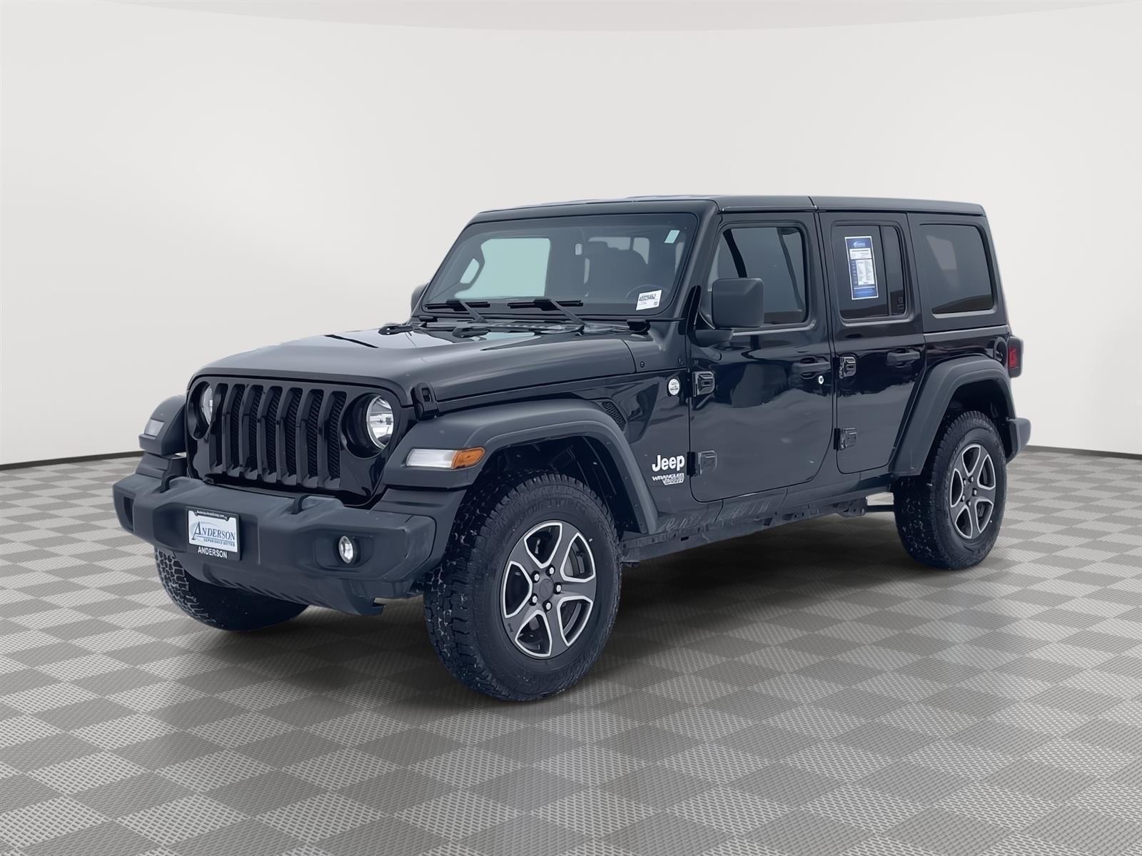 Used 2018 Jeep Wrangler Unlimited Sport S Stock: 4002846J