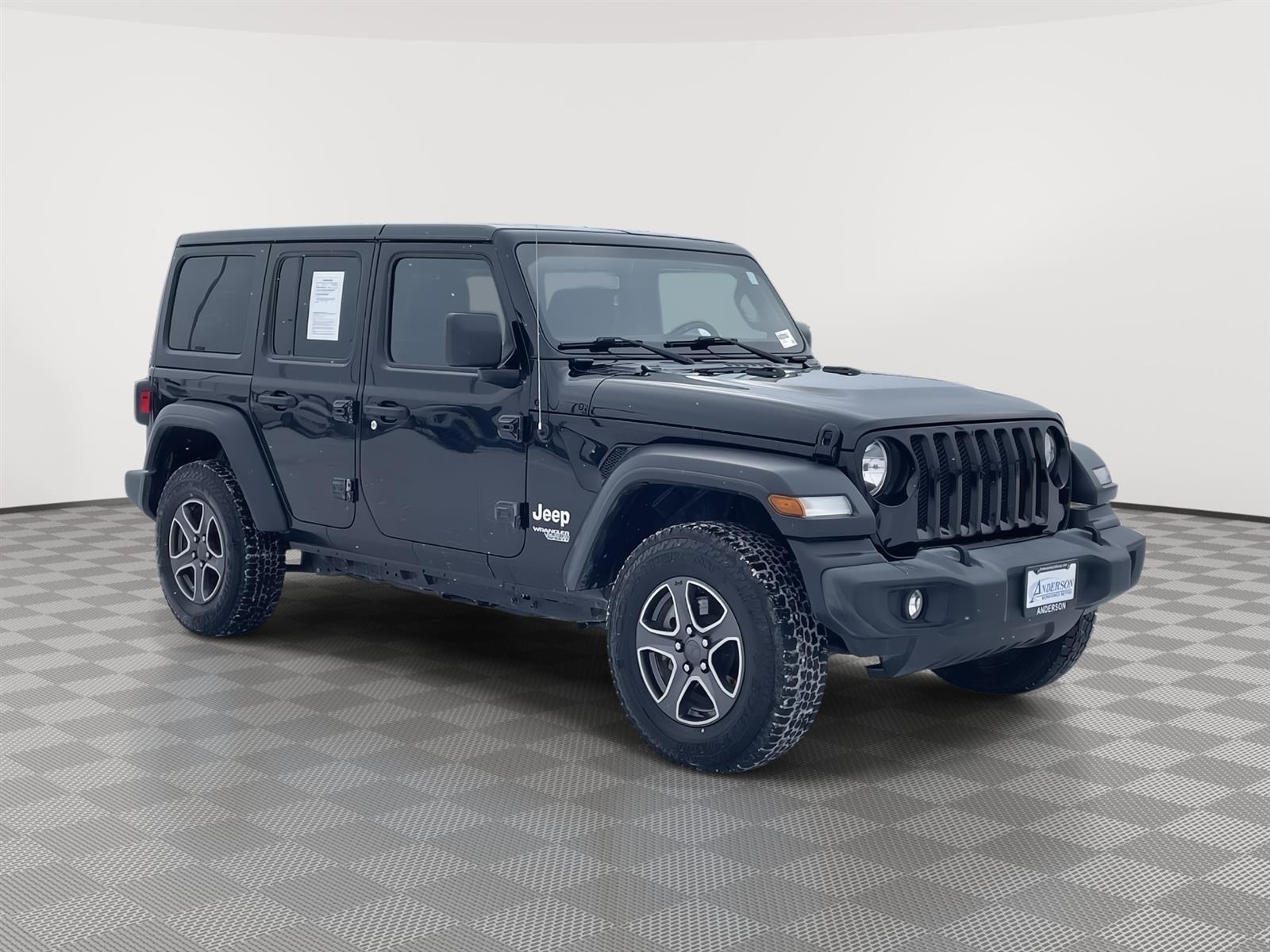 Used 2018 Jeep Wrangler Unlimited Sport S SUV for sale in Lincoln NE