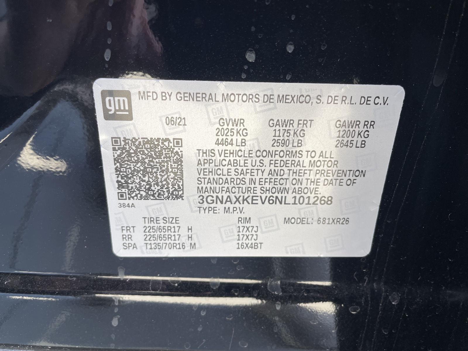 Used 2022 Chevrolet Equinox LT SUV for sale in Lincoln NE