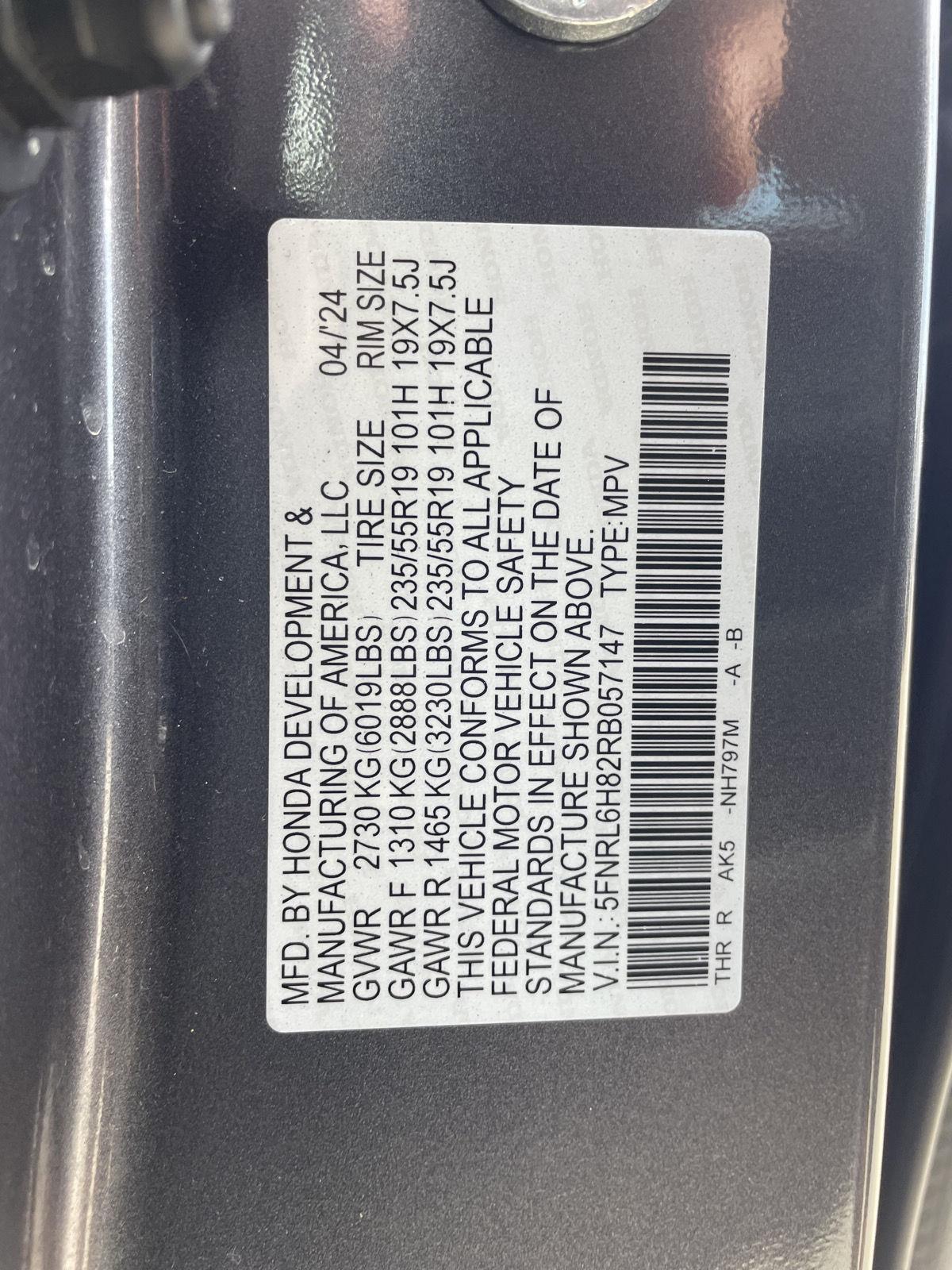 Used 2024 Honda Odyssey Touring Minivans for sale in Lincoln NE