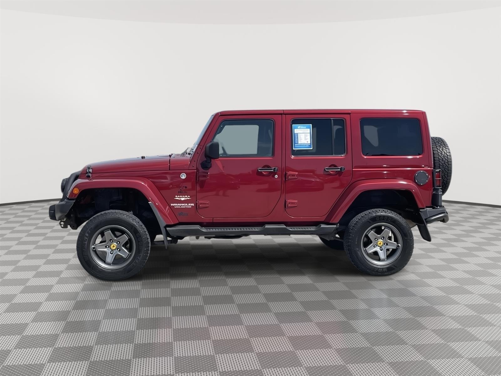 Used 2012 Jeep Wrangler Unlimited Sahara 4 door for sale in Lincoln NE