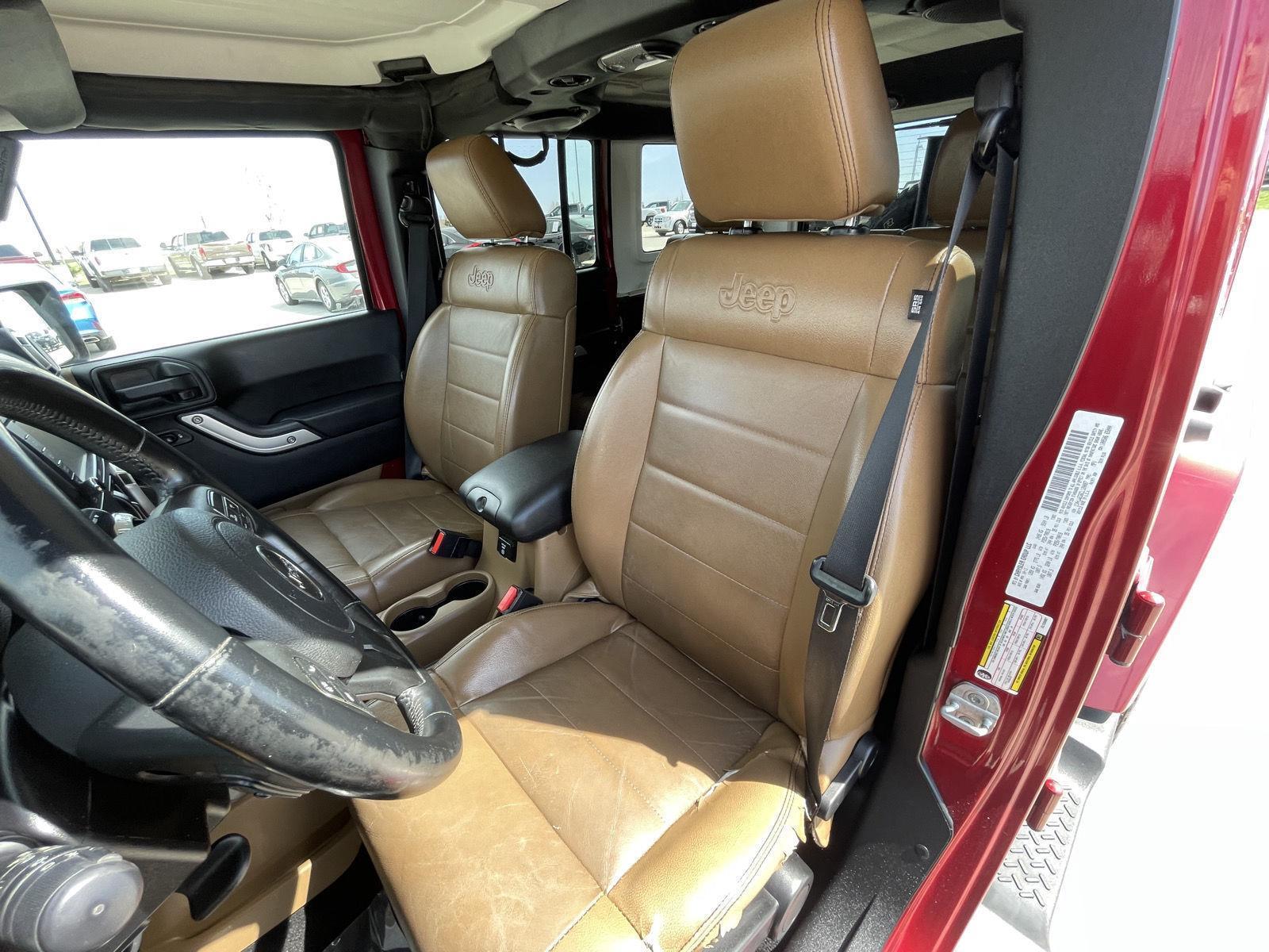 Used 2012 Jeep Wrangler Unlimited Sahara 4 door for sale in Lincoln NE