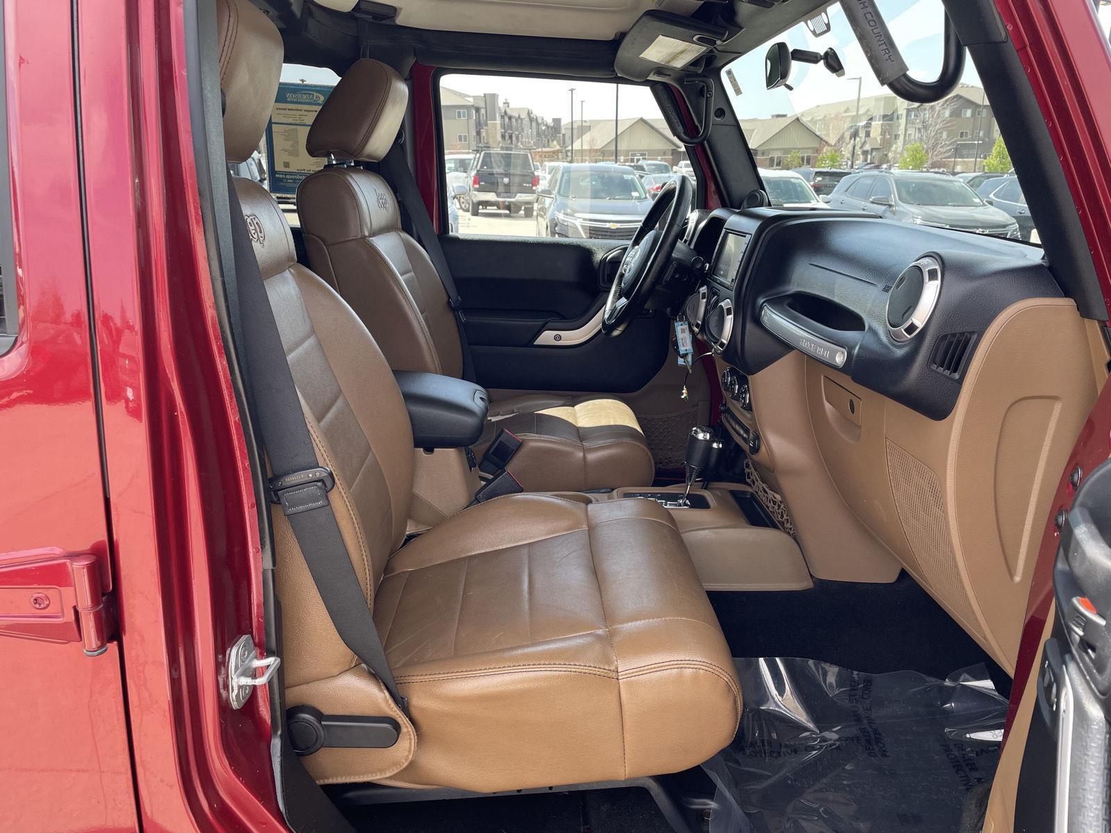 Used 2012 Jeep Wrangler Unlimited Sahara 4 door for sale in Lincoln NE