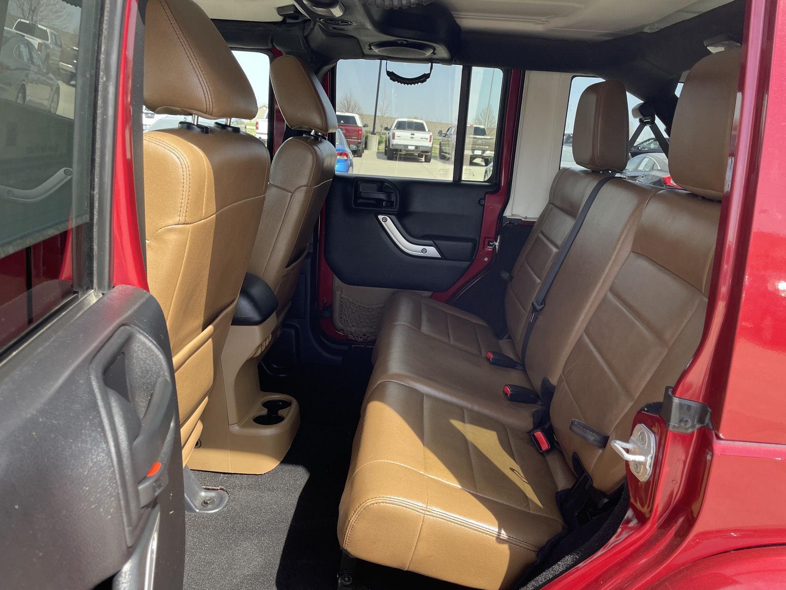 Used 2012 Jeep Wrangler Unlimited Sahara 4 door for sale in Lincoln NE