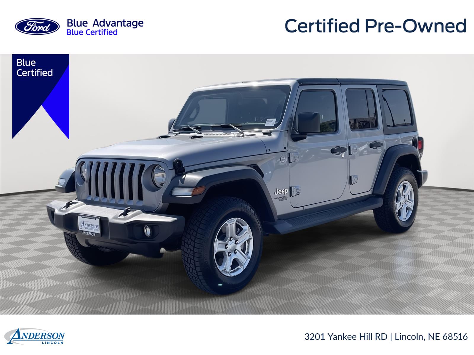 Used 2020 Jeep Wrangler Unlimited Sport S SUV for sale in Lincoln NE