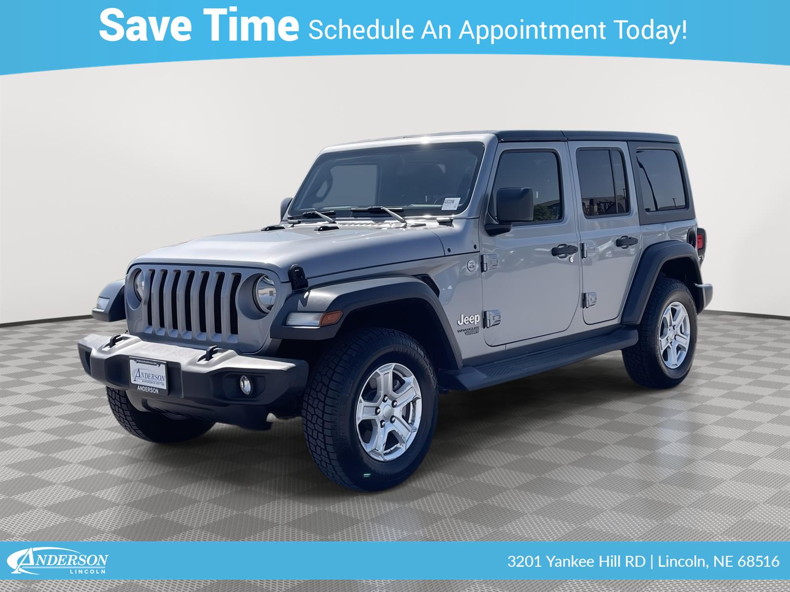 Used 2020 Jeep Wrangler Unlimited Sport S SUV for sale in Lincoln NE