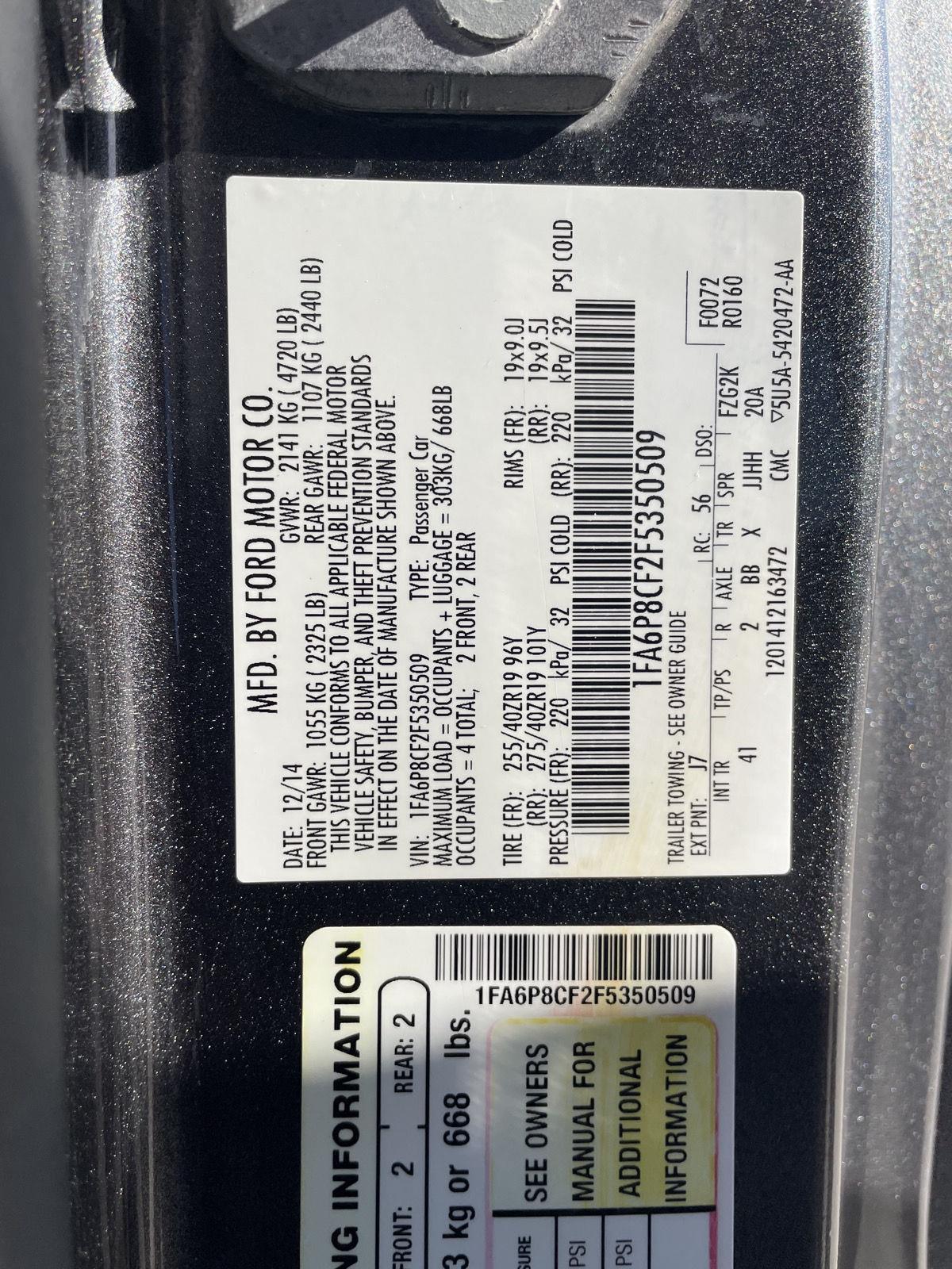 Used 2015 Ford Mustang GT Premium Coupe for sale in Lincoln NE