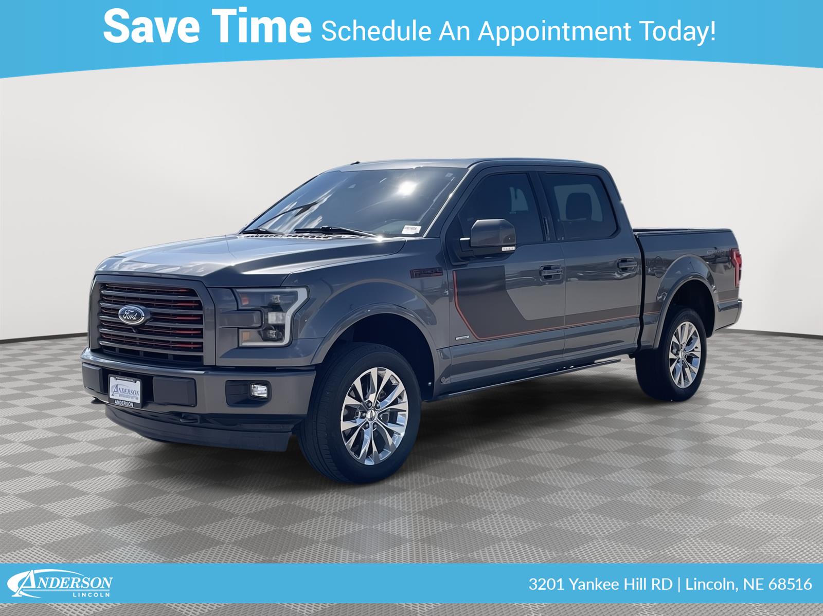 Used 2017 Ford F-150 Lariat Crew Cab Truck for sale in Lincoln NE