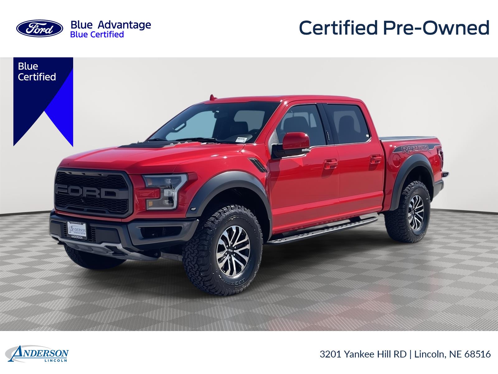 Used 2019 Ford F-150 Raptor Crew Cab Truck for sale in Lincoln NE