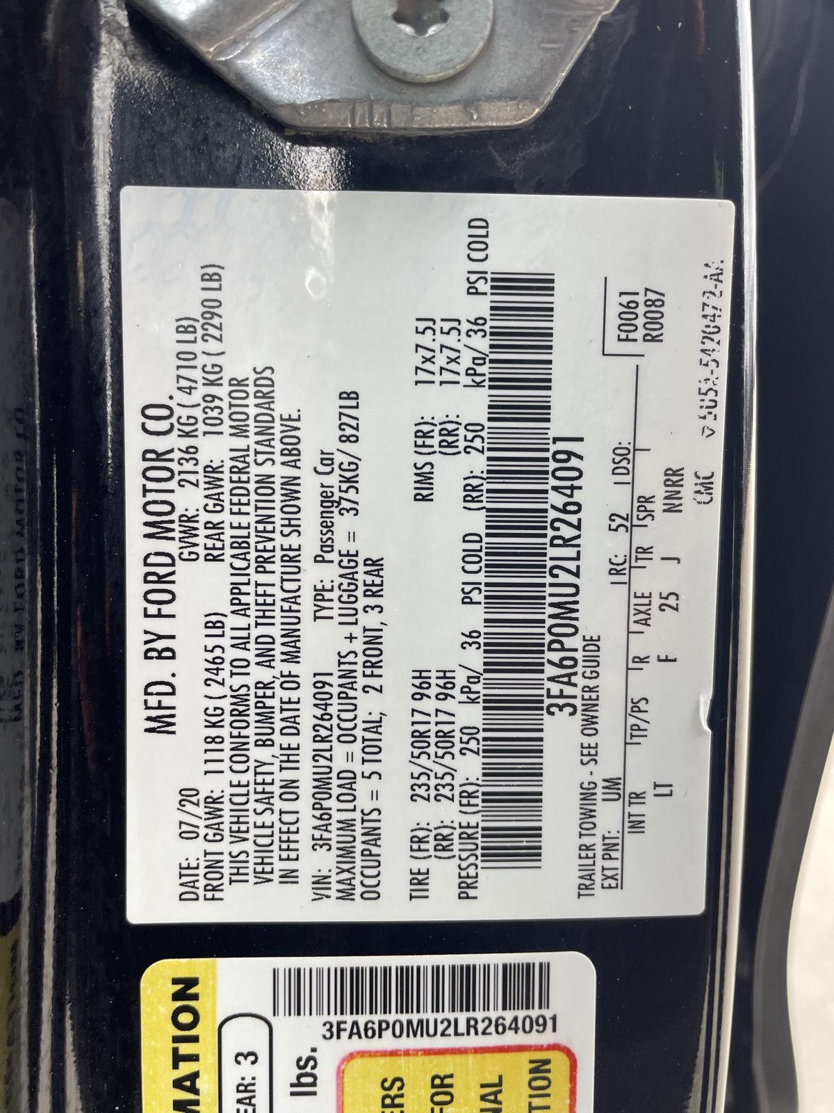 Used 2020 Ford Fusion Hybrid SEL Sedan for sale in Lincoln NE