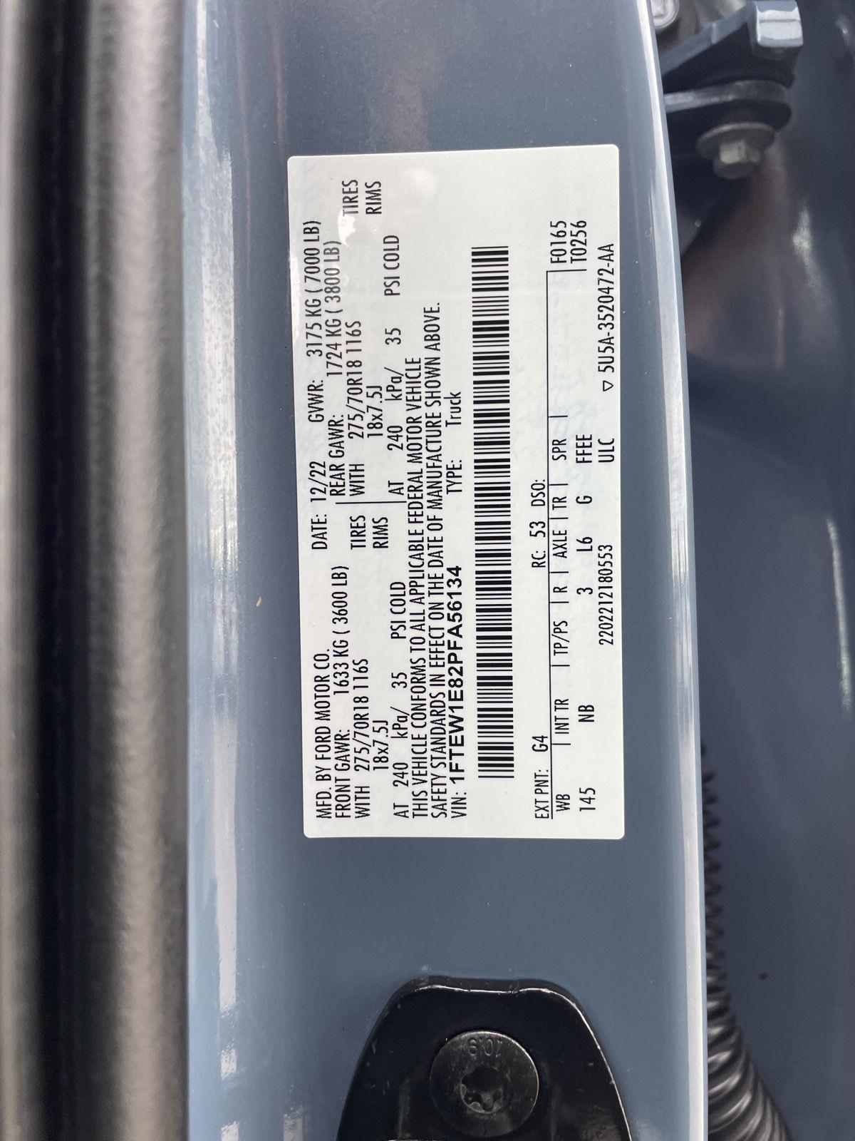 Used 2023 Ford F-150 Tremor Crew Cab Truck for sale in Lincoln NE