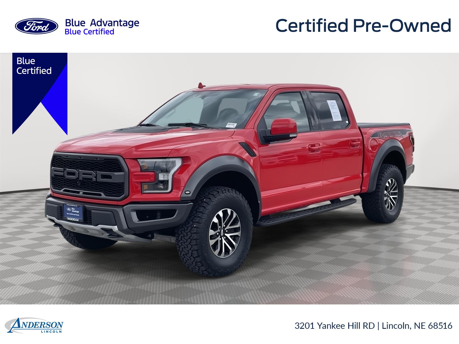 Used 2019 Ford F-150 Raptor Crew Cab Truck for sale in Lincoln NE