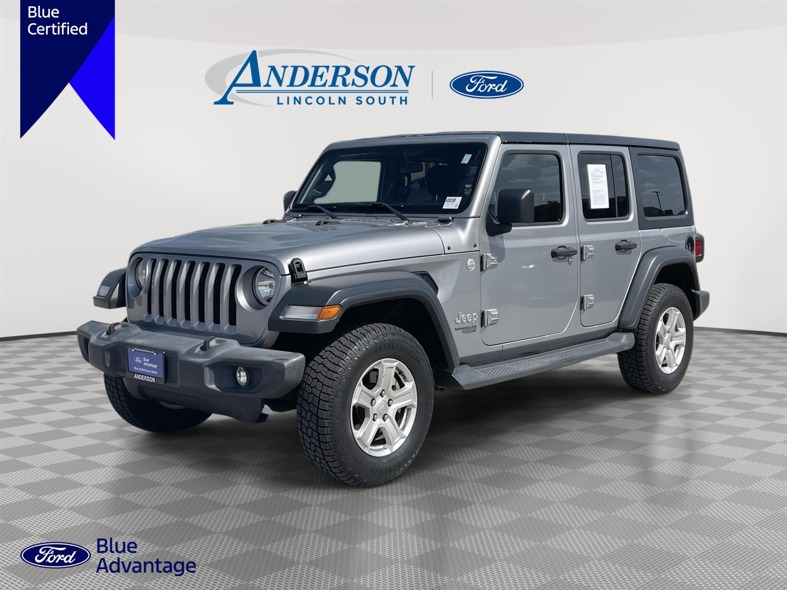 Used 2020 Jeep Wrangler Unlimited Sport S Stock: 4003398