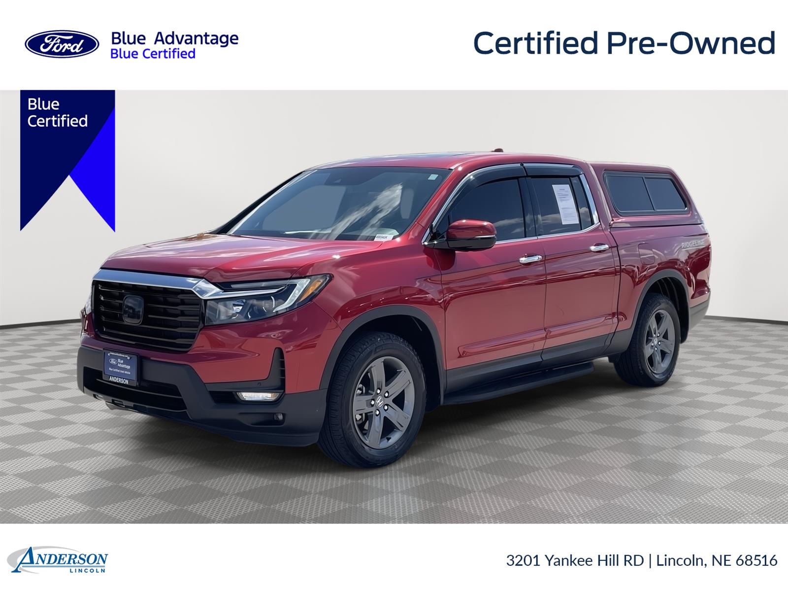 Used 2021 Honda Ridgeline RTL-E Crew Cab Truck for sale in Lincoln NE