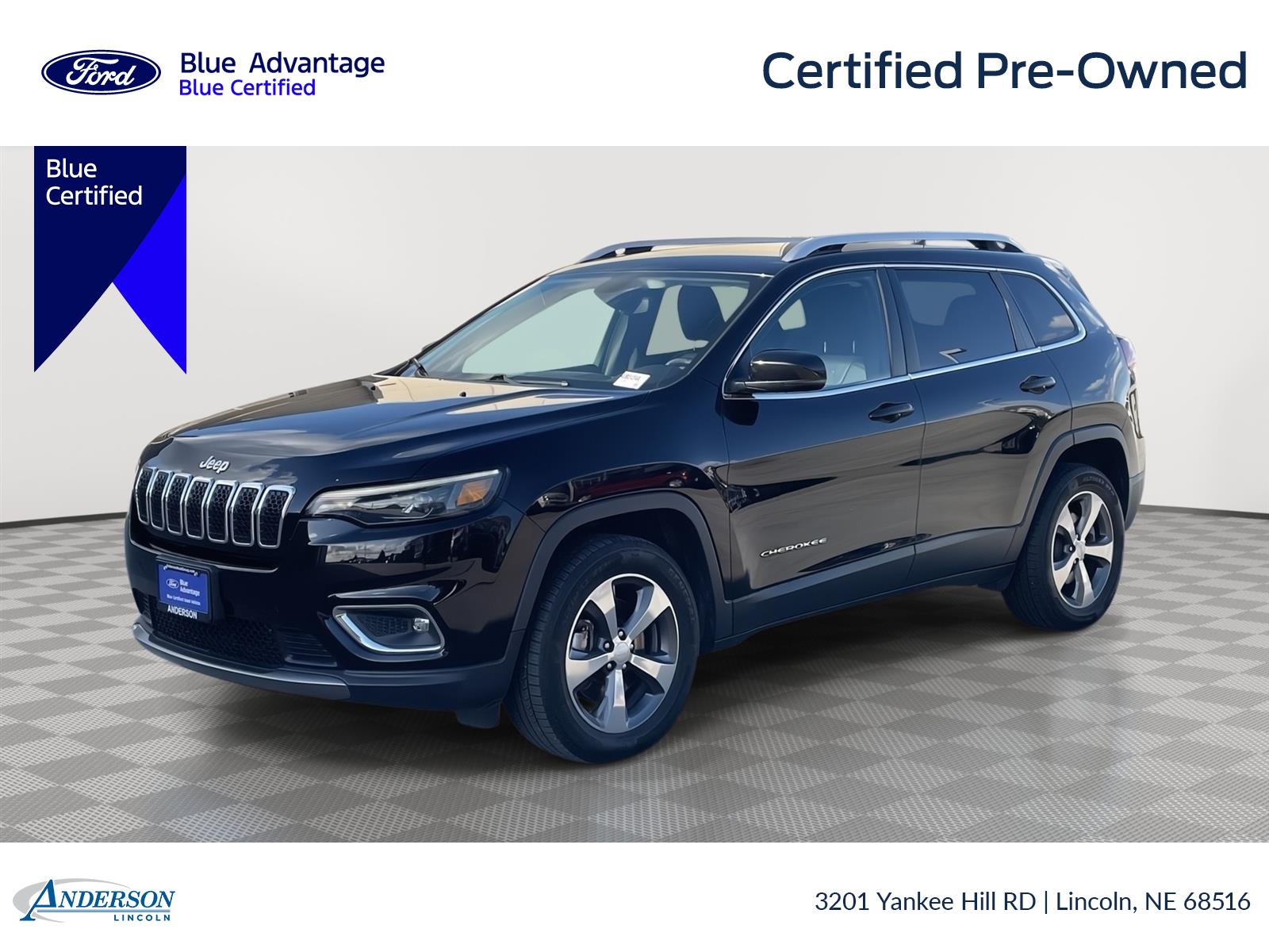 Used 2019 Jeep Cherokee Limited Stock: 4003124A