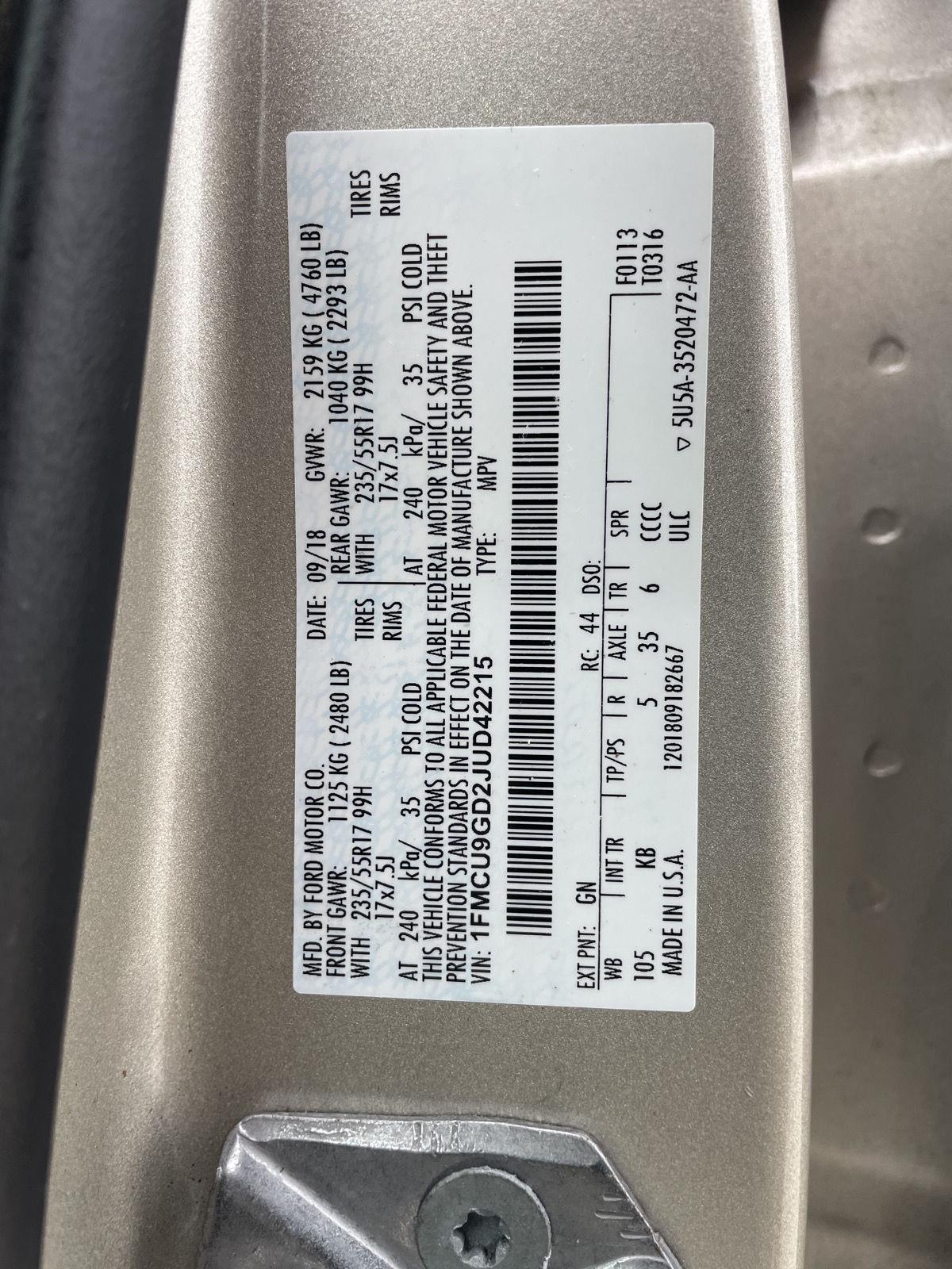 Used 2018 Ford Escape for sale in Lincoln NE