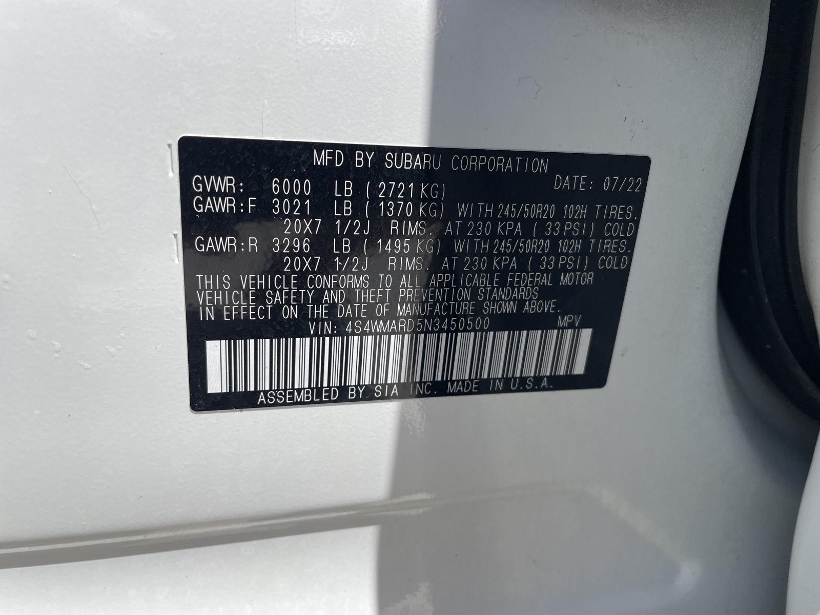 Used 2022 Subaru Ascent for sale in Lincoln NE