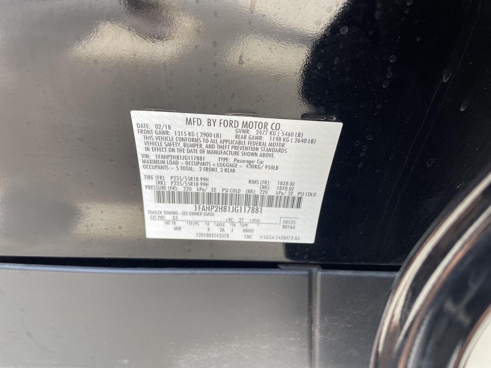 Used 2018 Ford Taurus for sale in Lincoln NE